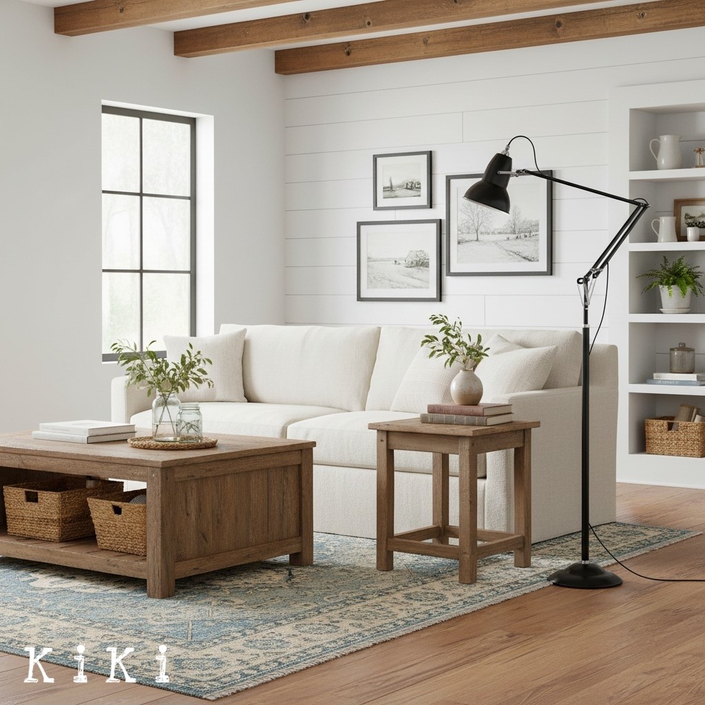 Modryx Modern Movable Arm Floor Lamp - Perfect for Bedroom and Office K2130