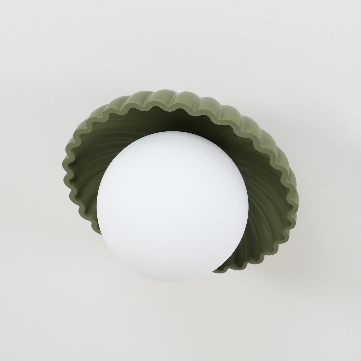 Alien Cream Ceiling Light - Resin Flower Ceiling Lamp for Living Room and Kitchen K227