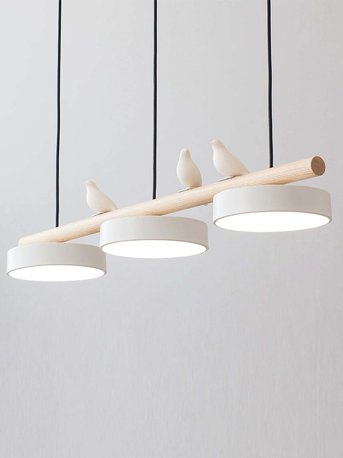 Creative Branch Bird Shaped Pendant Lamp K873