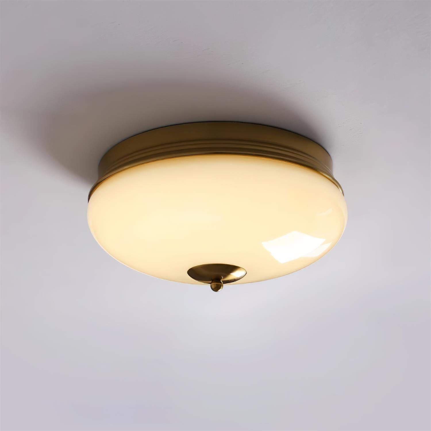 European Mid Century Cream Ceiling Light K468