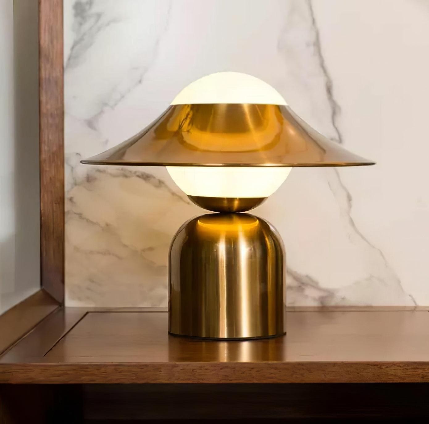 Nordic Creative Metal Disc Table Lamp K269