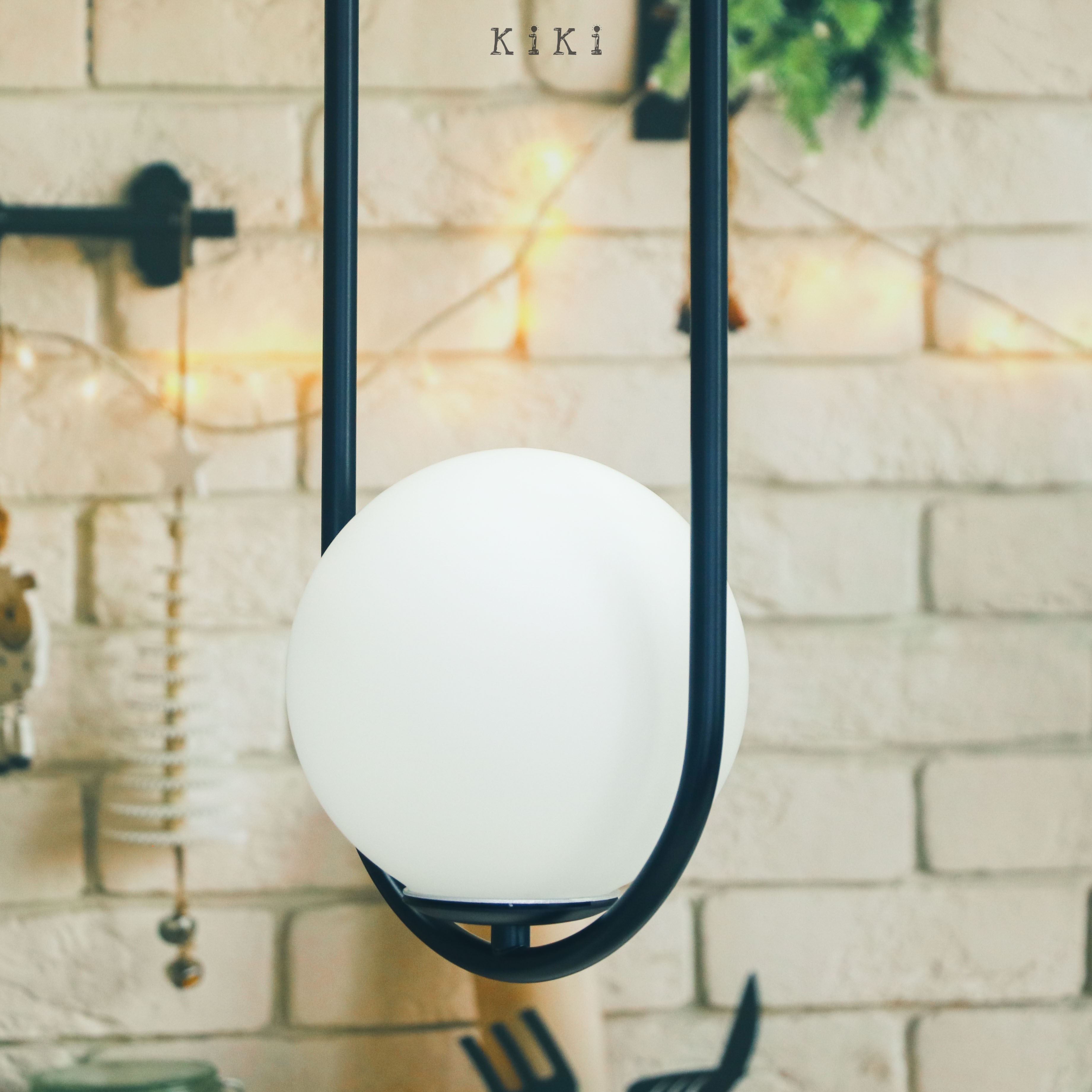 Minimalist Mila Pendant Lamp - Oval Hanging Light for Bedroom Bedside