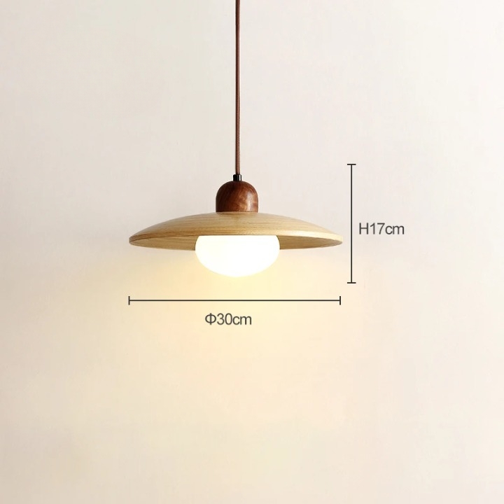 Nordic Bamboo & Wooden Pendant Light D921