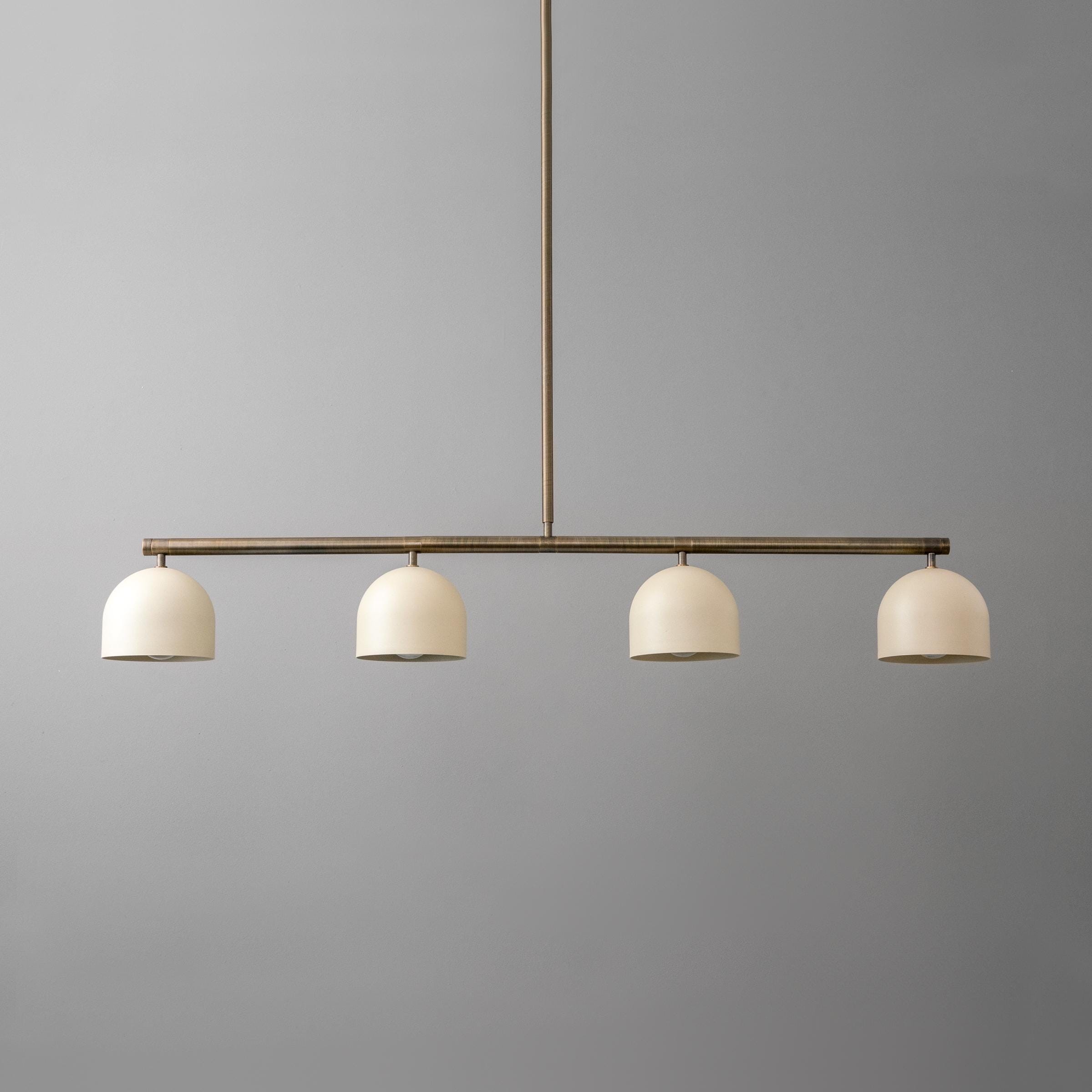 Modern Strip 4-Light Chandelier For Kitchen Island K899