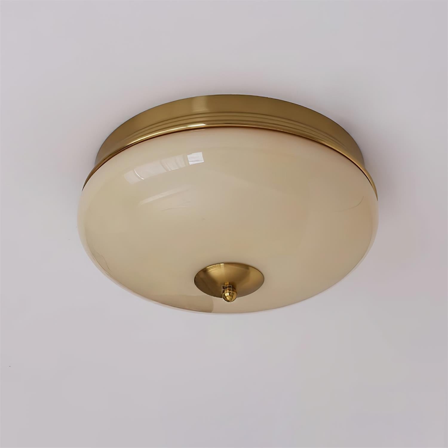 European Mid Century Cream Ceiling Light K468