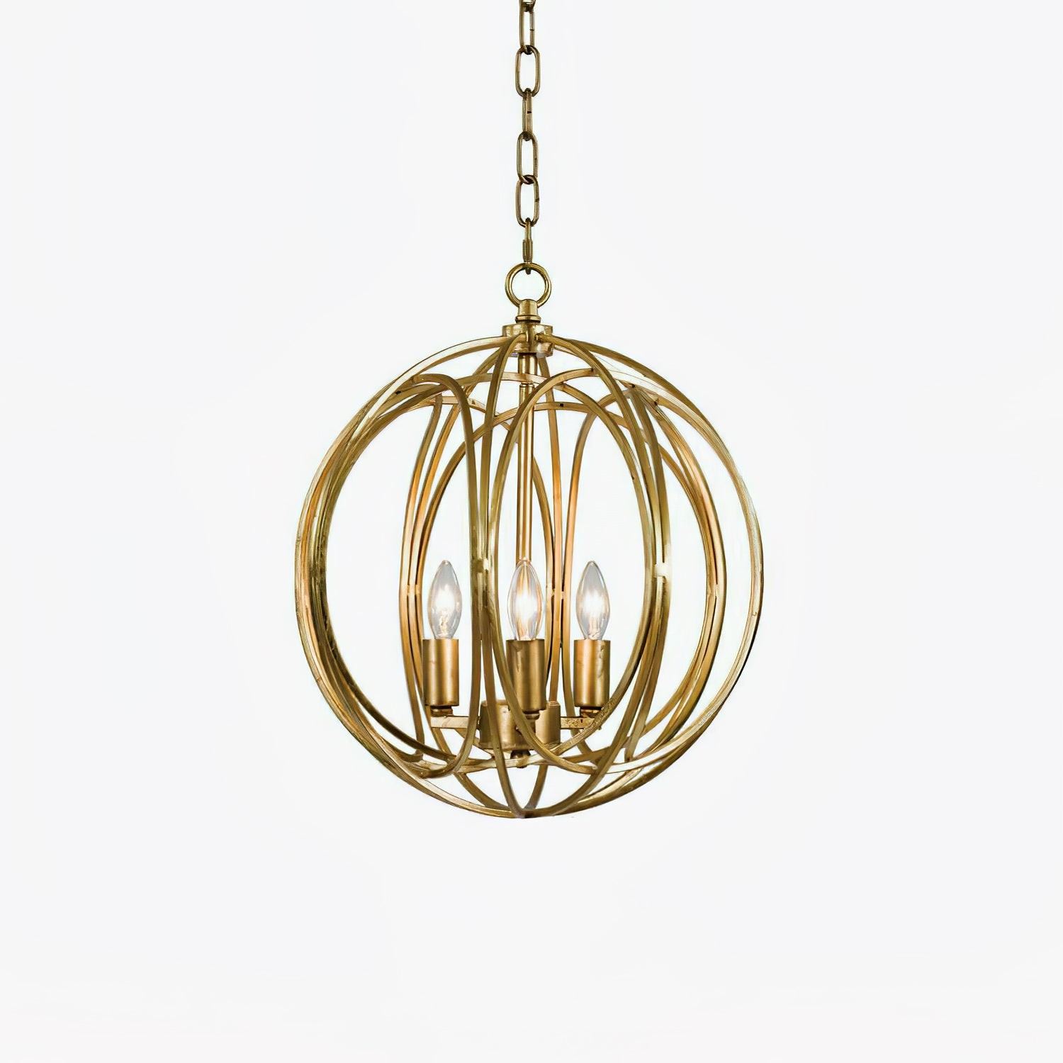 Hollow Metal Line Retro Pendant Light K554