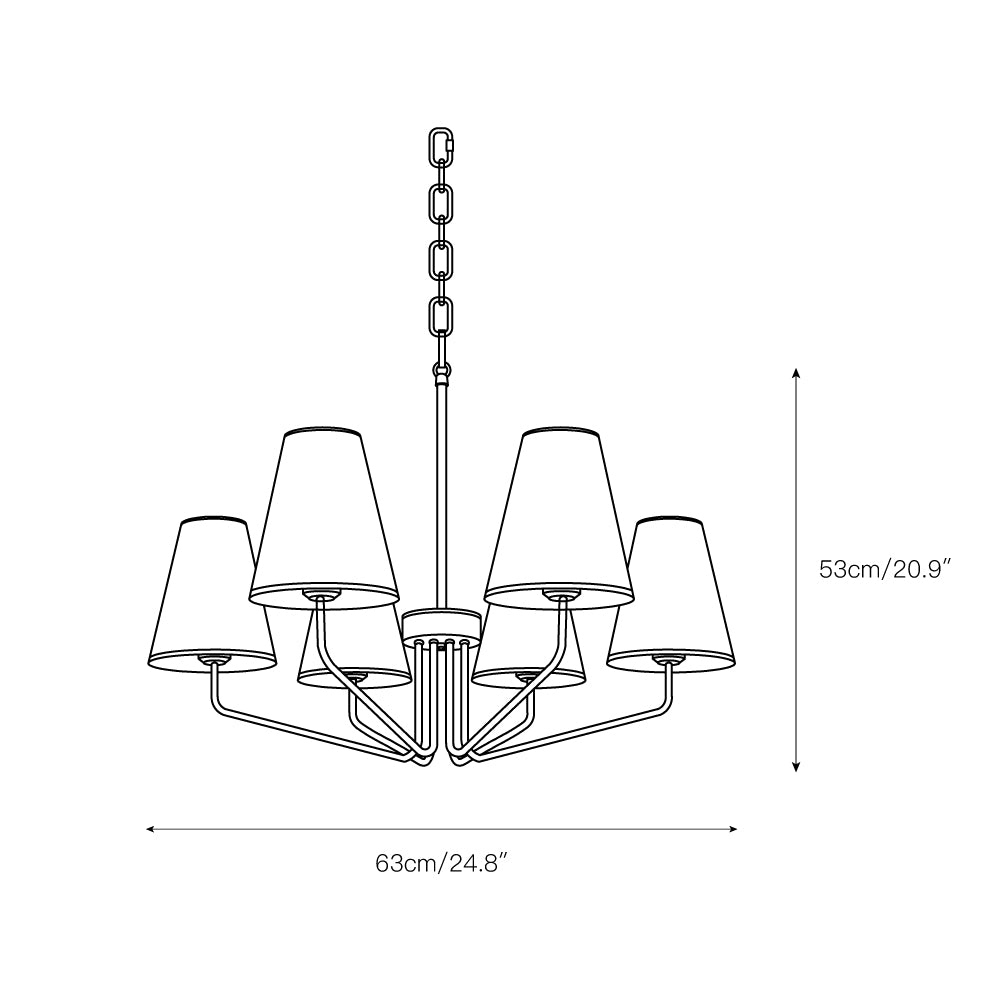 Kennedy Chandelier D501