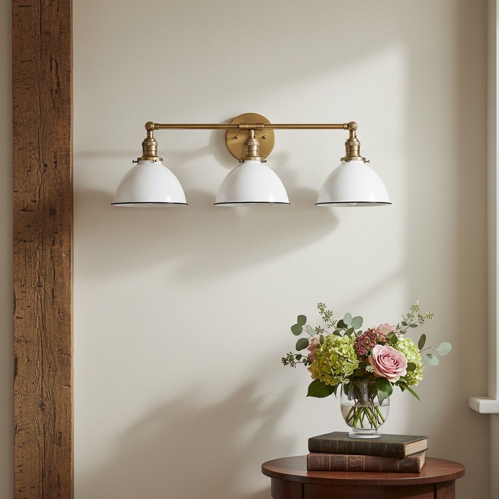 Conique Metal Industrial Vanity Light  - Modern Bathroom Lighting Fixture K1504