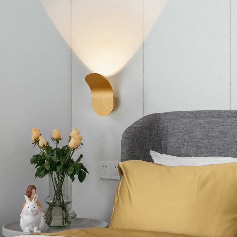 Contemporary Scandinavian Aluminum Arch LED Wall Sconce Lamp K332