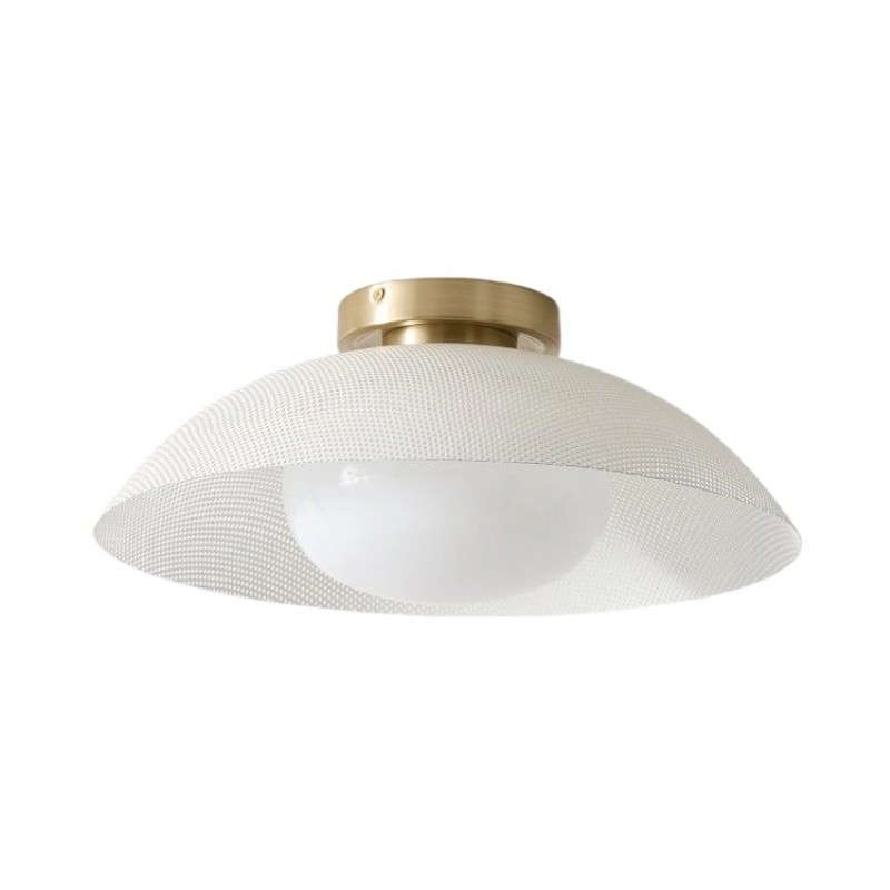 Elorina Flush Mount Glass/Metal Ceiling Light - A Stylish Fixture for Modern Spaces K1333