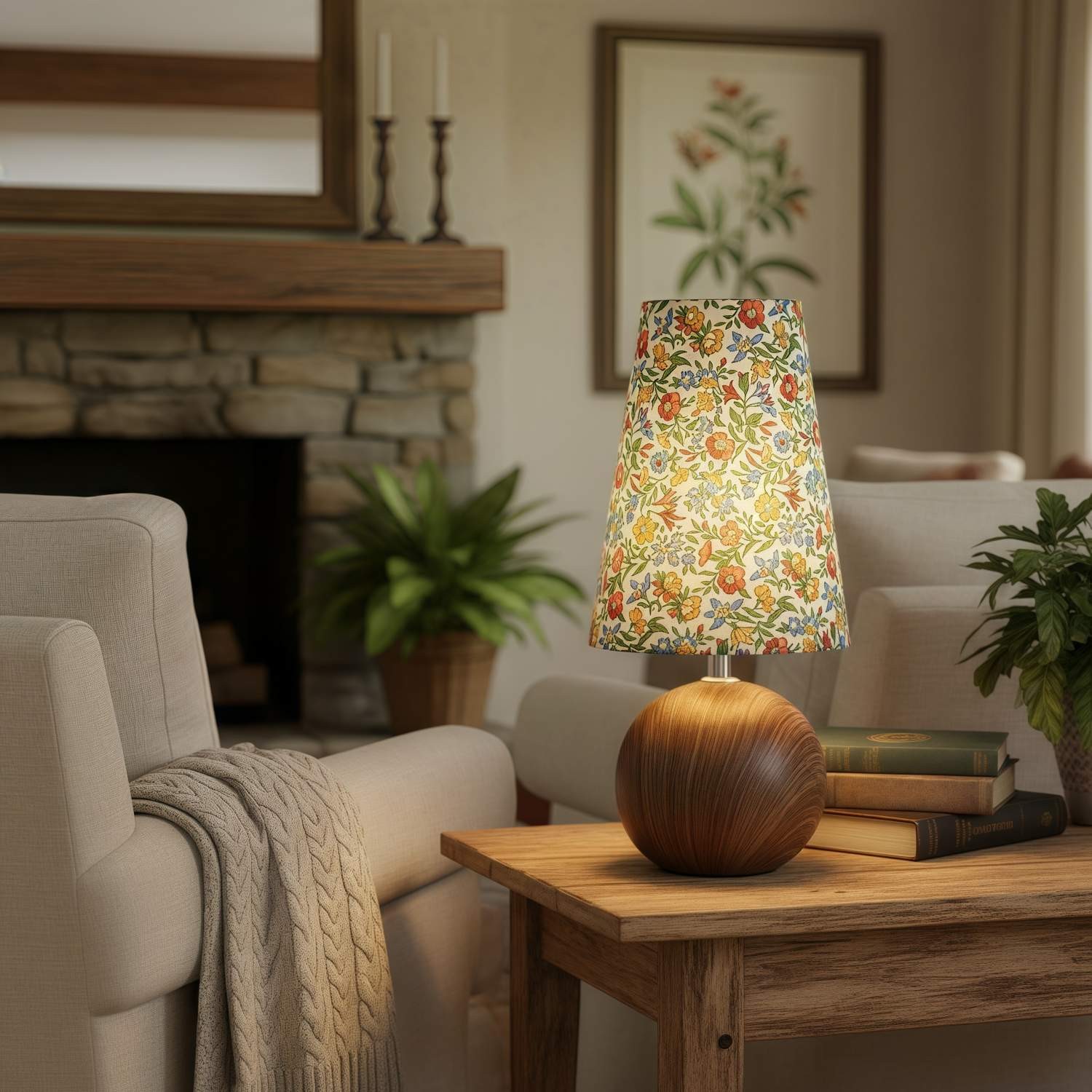 Petalyra Sculptural Floral Table Lamp - Modern Decorative Accent Lighting for Living Room and Bedroom K2108
