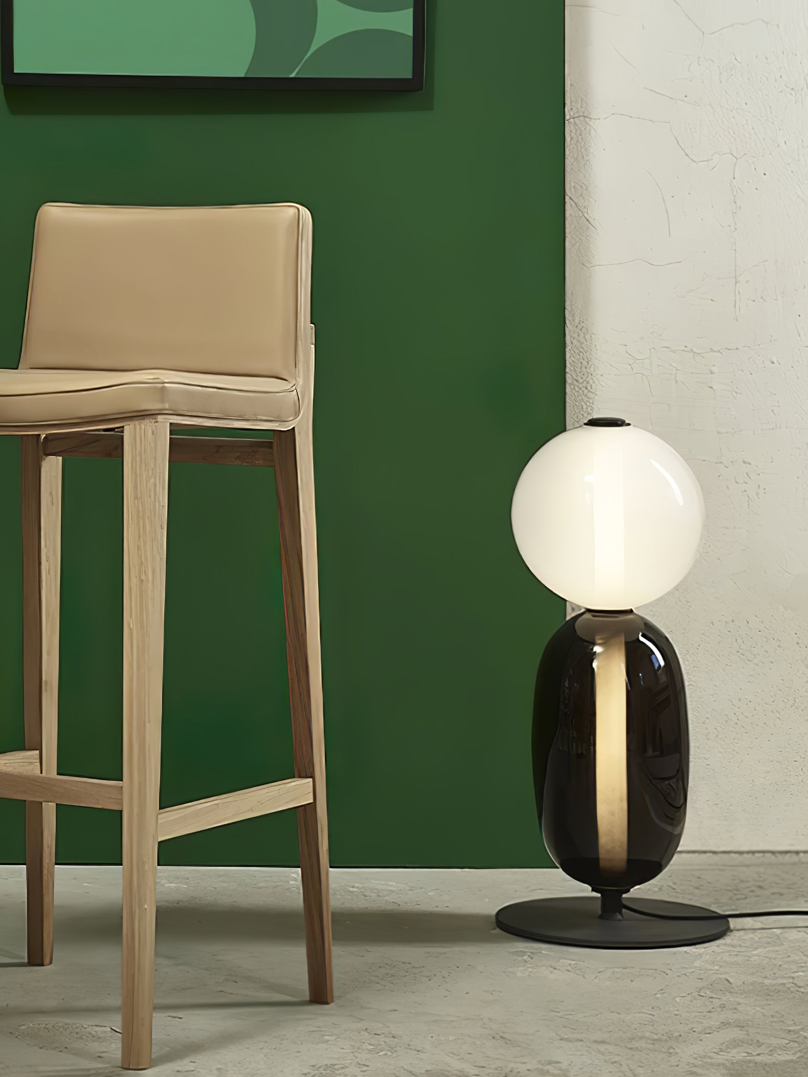 Nordic Minimalist Creative Luxury Gourd Glass Table Lamp K291