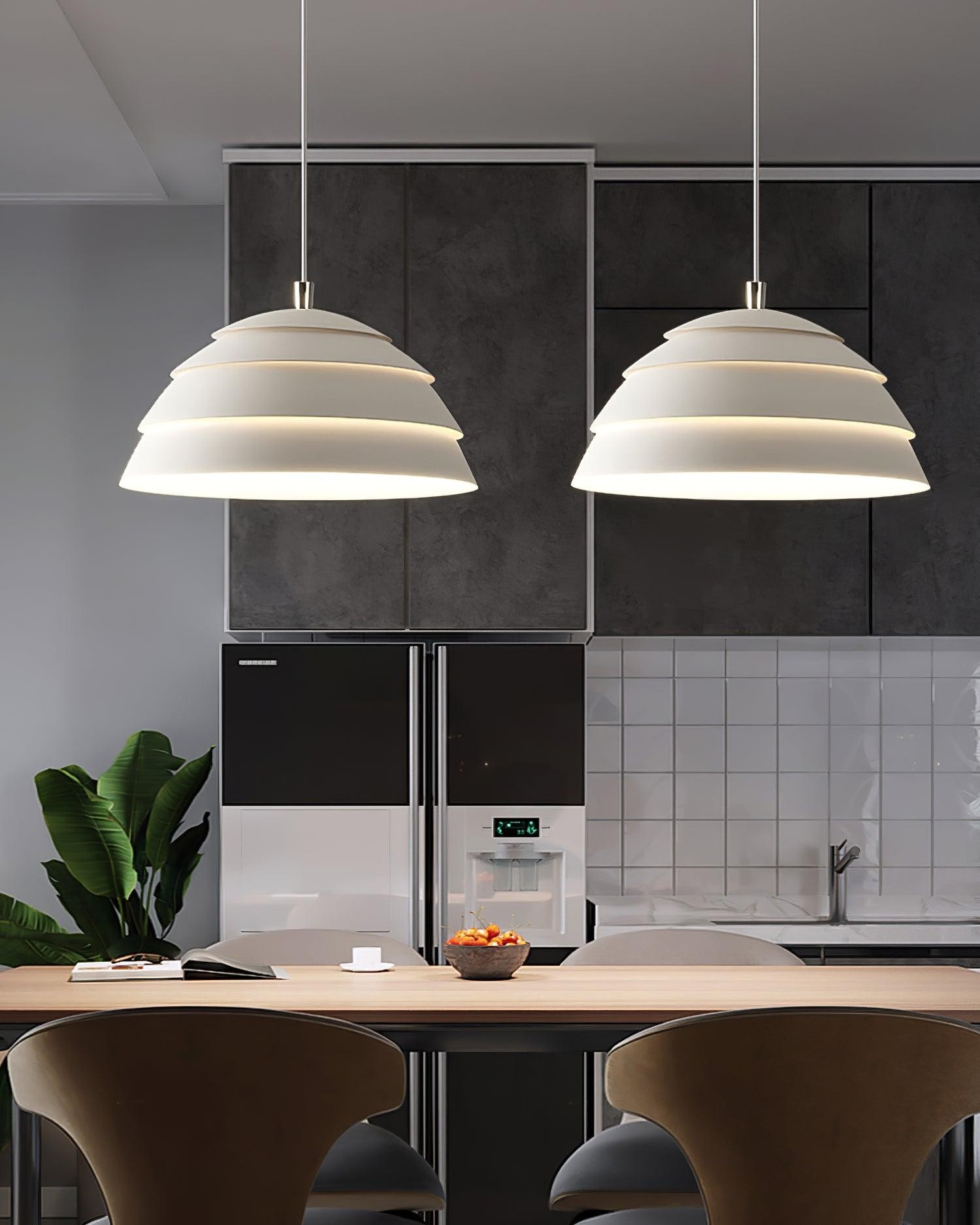 Industrial Style Ladder Pendant Lamp K336