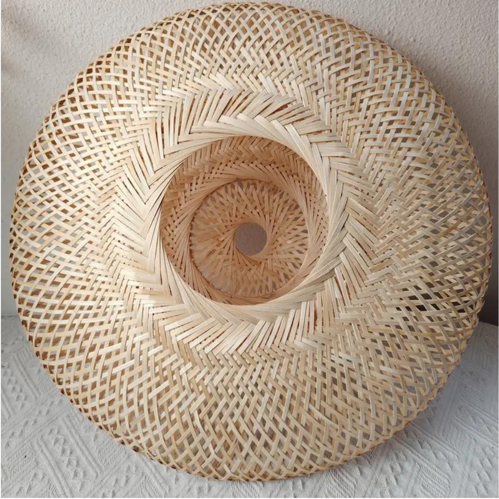 Treasure of the Dawn Bamboo Rattan Pendant Light D899