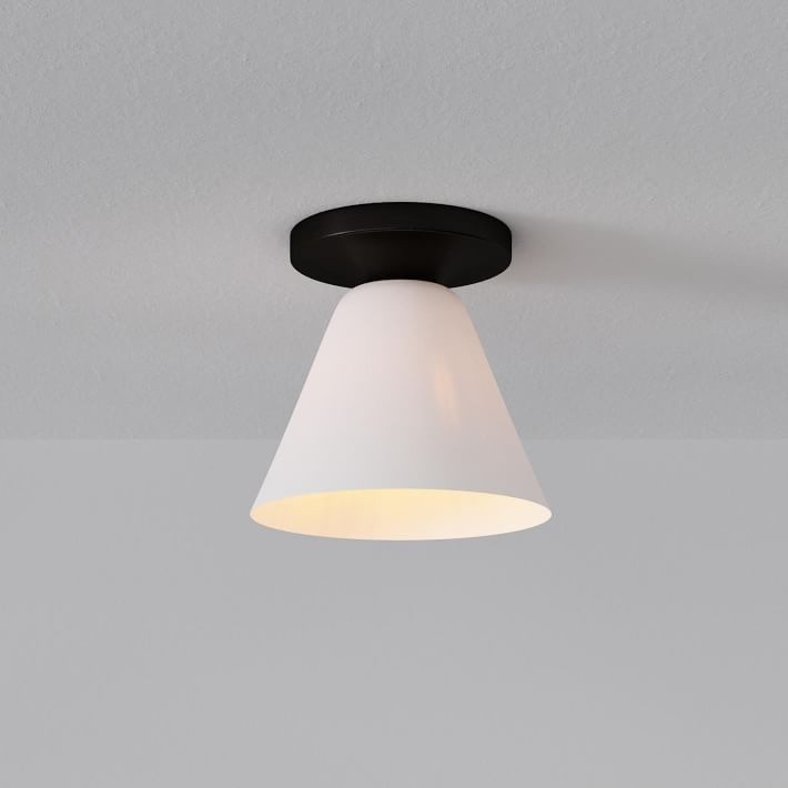 Conica Cone Flush Mount – Glass Ceiling Light for Modern Spaces K1396