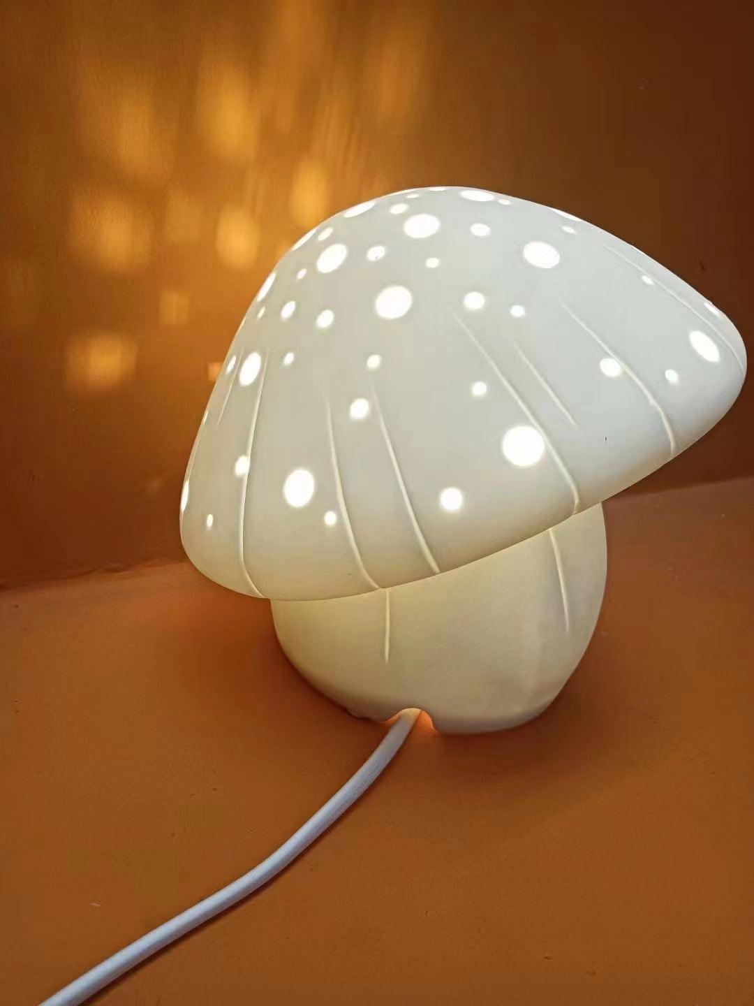 Cartoon Mushroom Skeletonized Table Lamp K398
