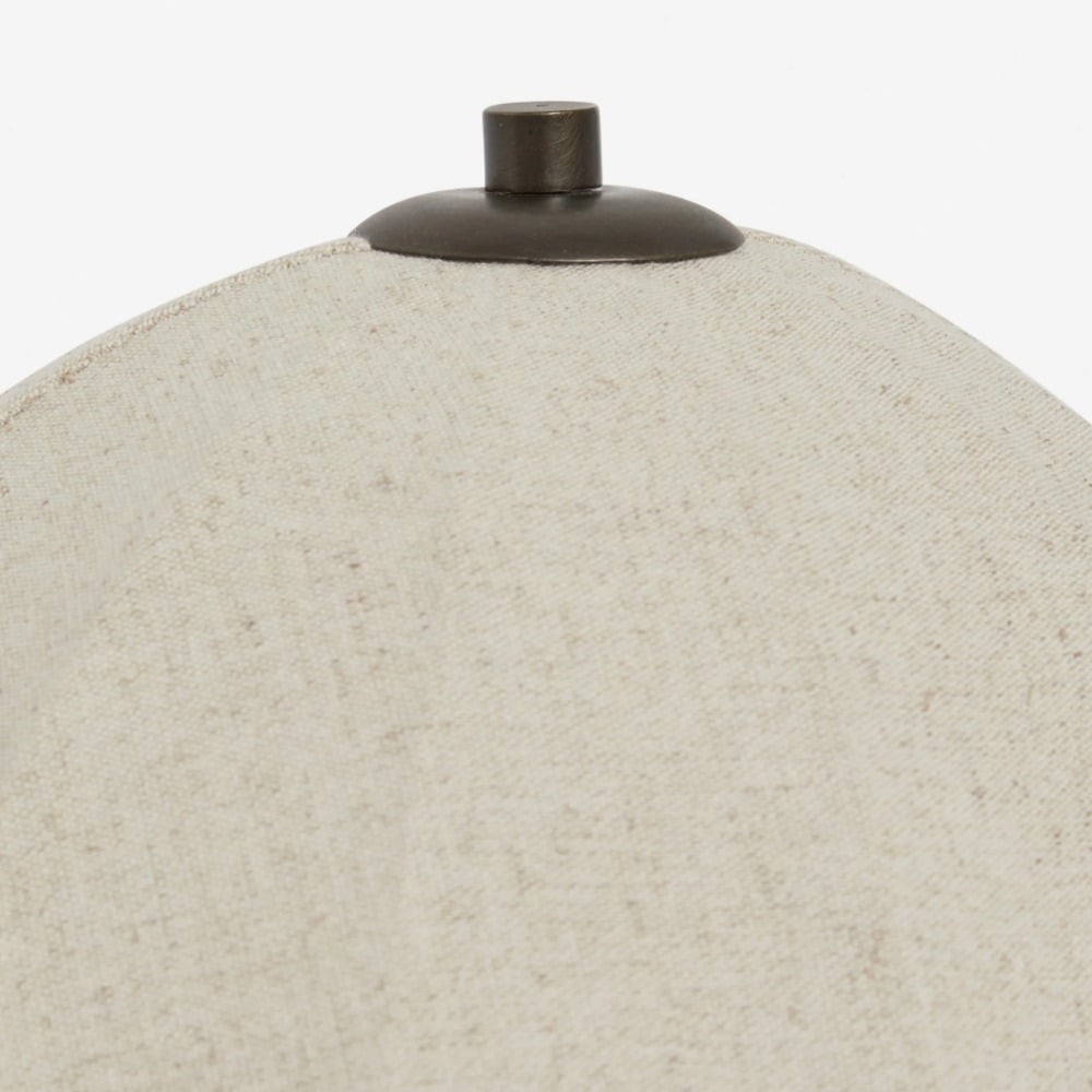 Cordove Sculptural Sphere Base Table Lamp - Accent Lighting for Living Room K2052