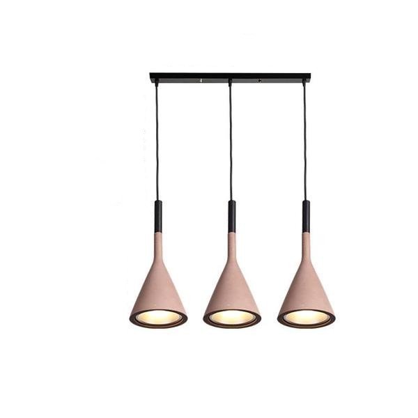 Minimalist Aplomb Pendant Light - Cement Cone Pendant Light for Kitchen Island