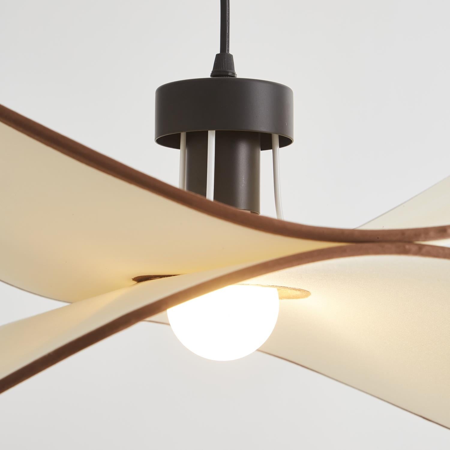 Wabi Sabi Fabric Crisp Pendant Lamp K505