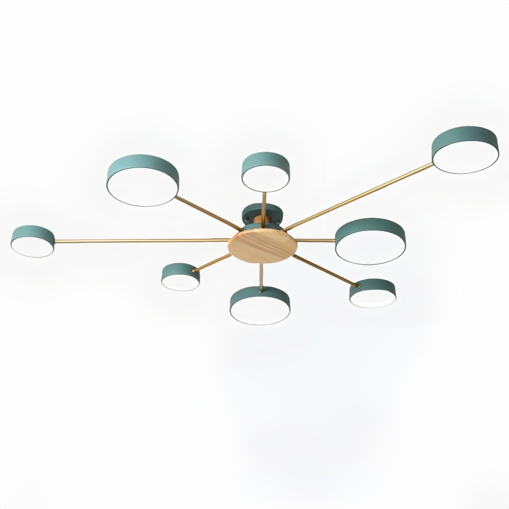 Nordic Multi Heads Round Led Ceiling Light K934