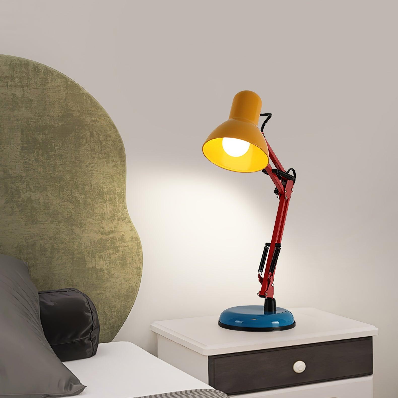Creative Colorful Eye Protection Adjustable Table Lamp For Bedroom K384