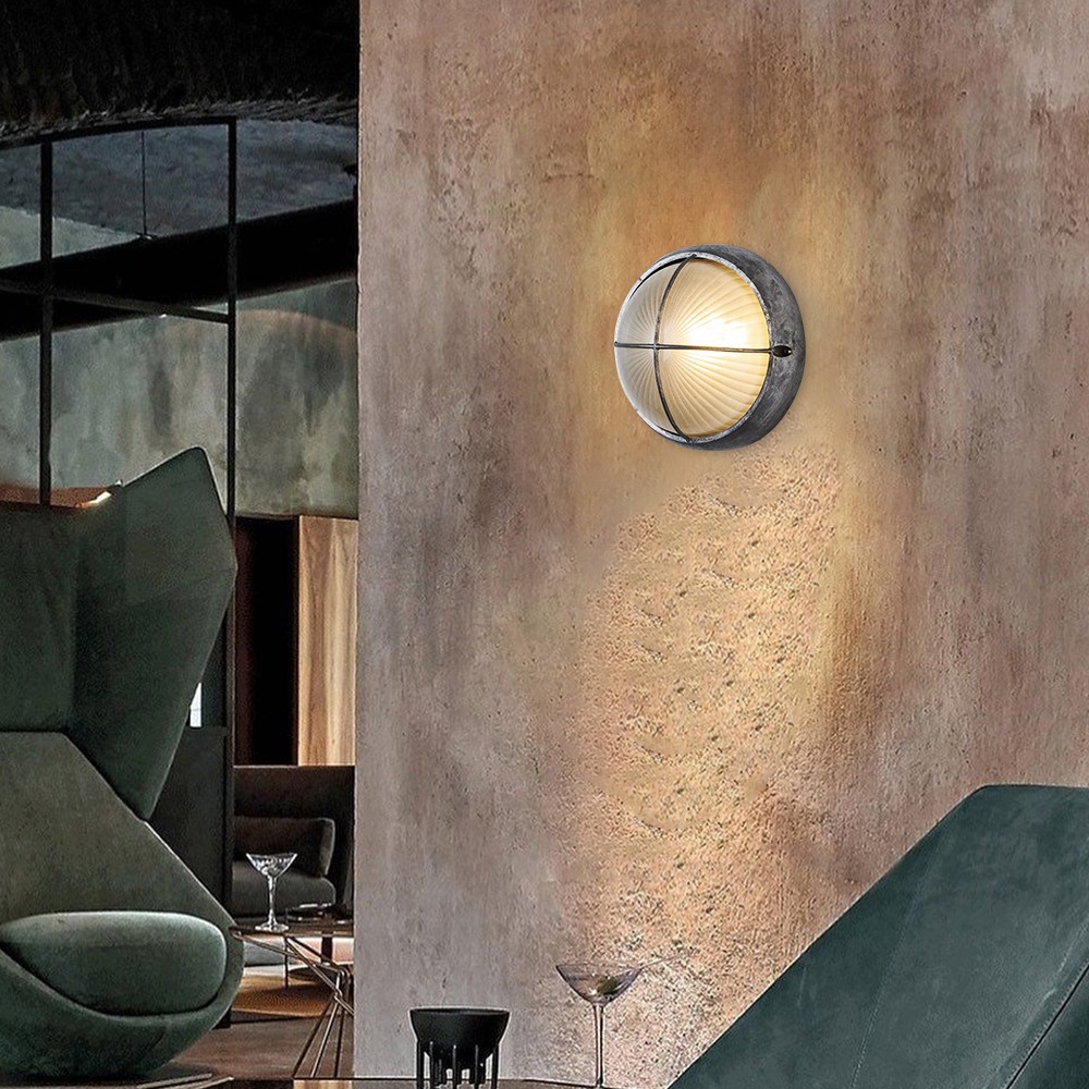Vintage Outdoor Waterproof Metal Wall Sconce K791
