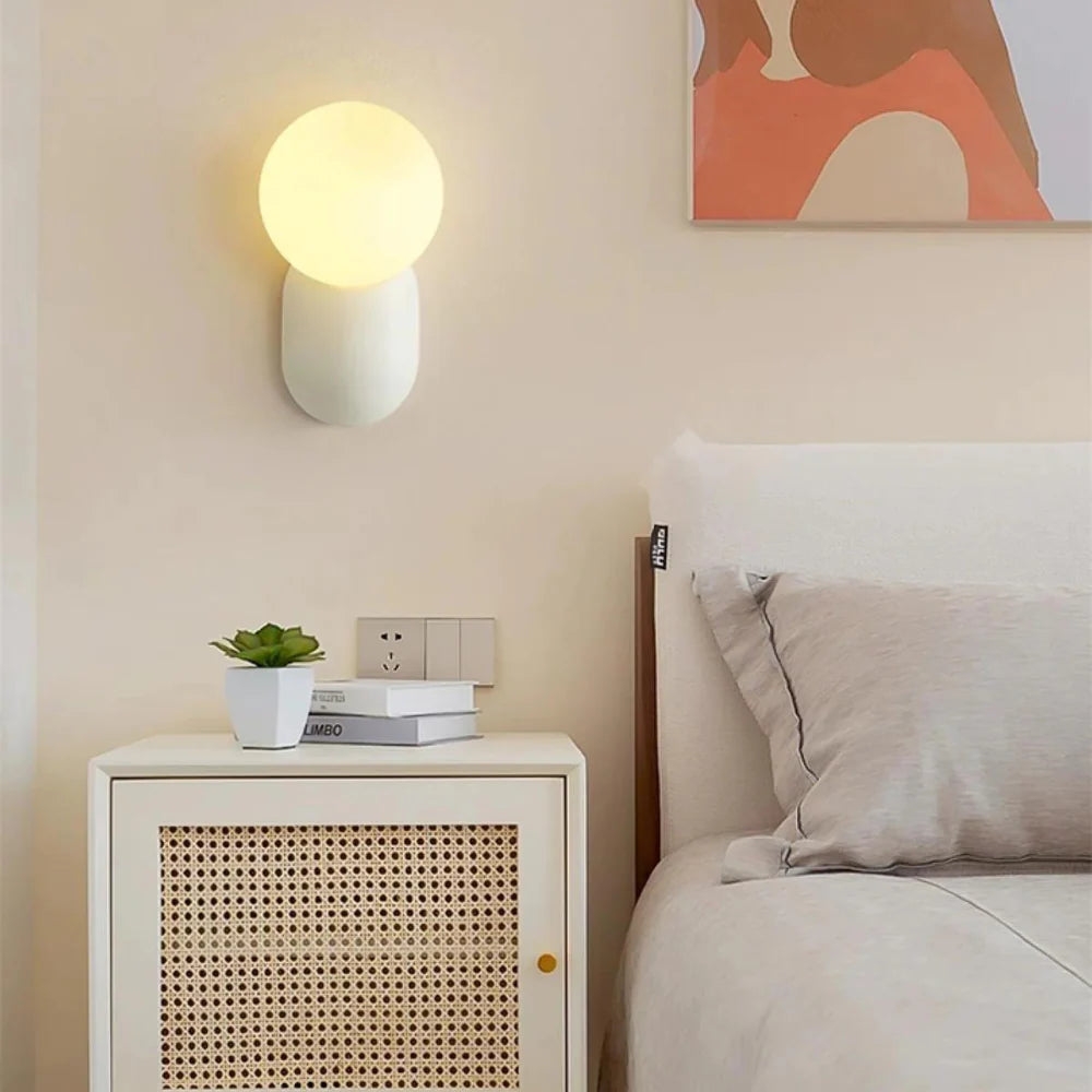 Luma Nordic Glass Orb Wall Light D784