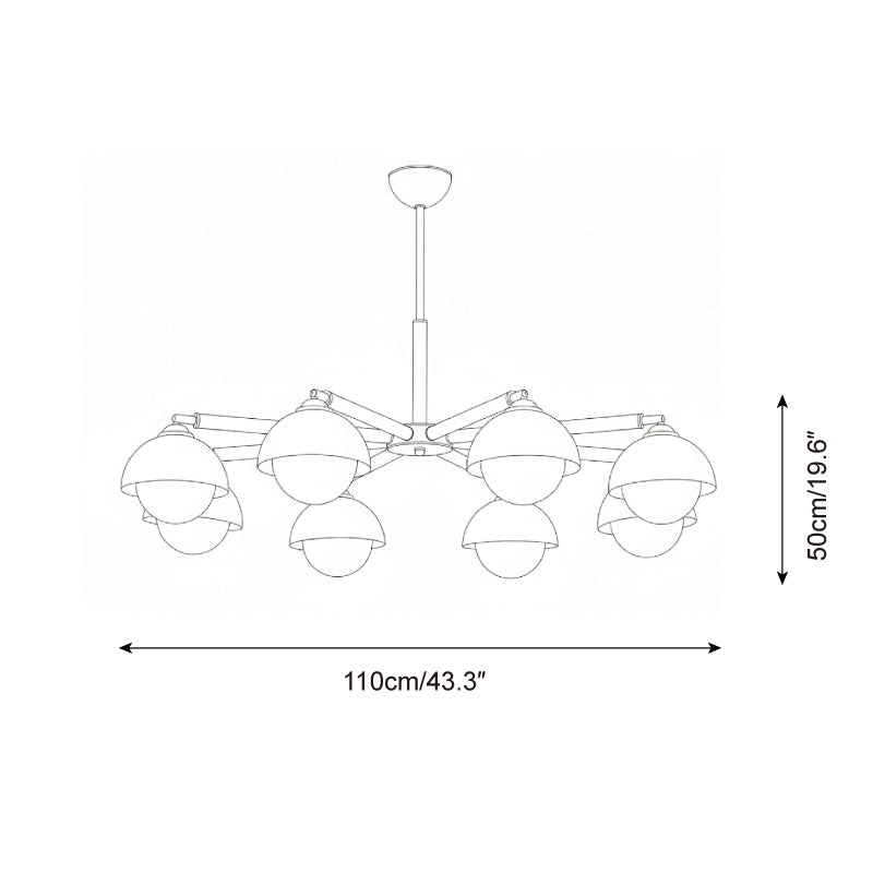 Belmont Chandelier D196