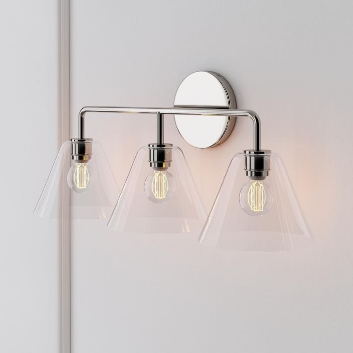 Conica Cone Wall Sconce - 1, 2, 3-Light Modern Glass Lighting K1398