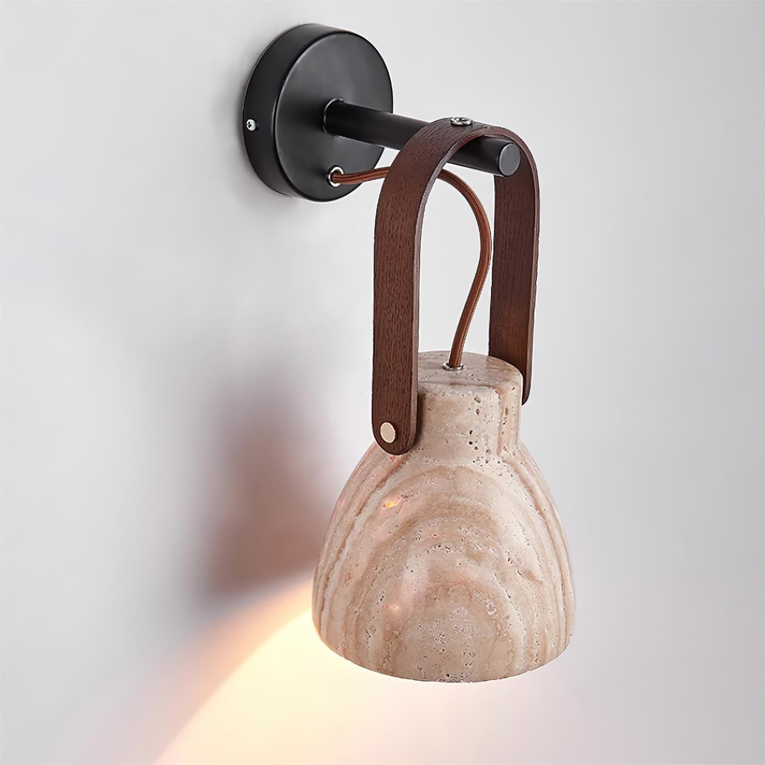 Personalized Creative Curved Portable Wall Lamp K298