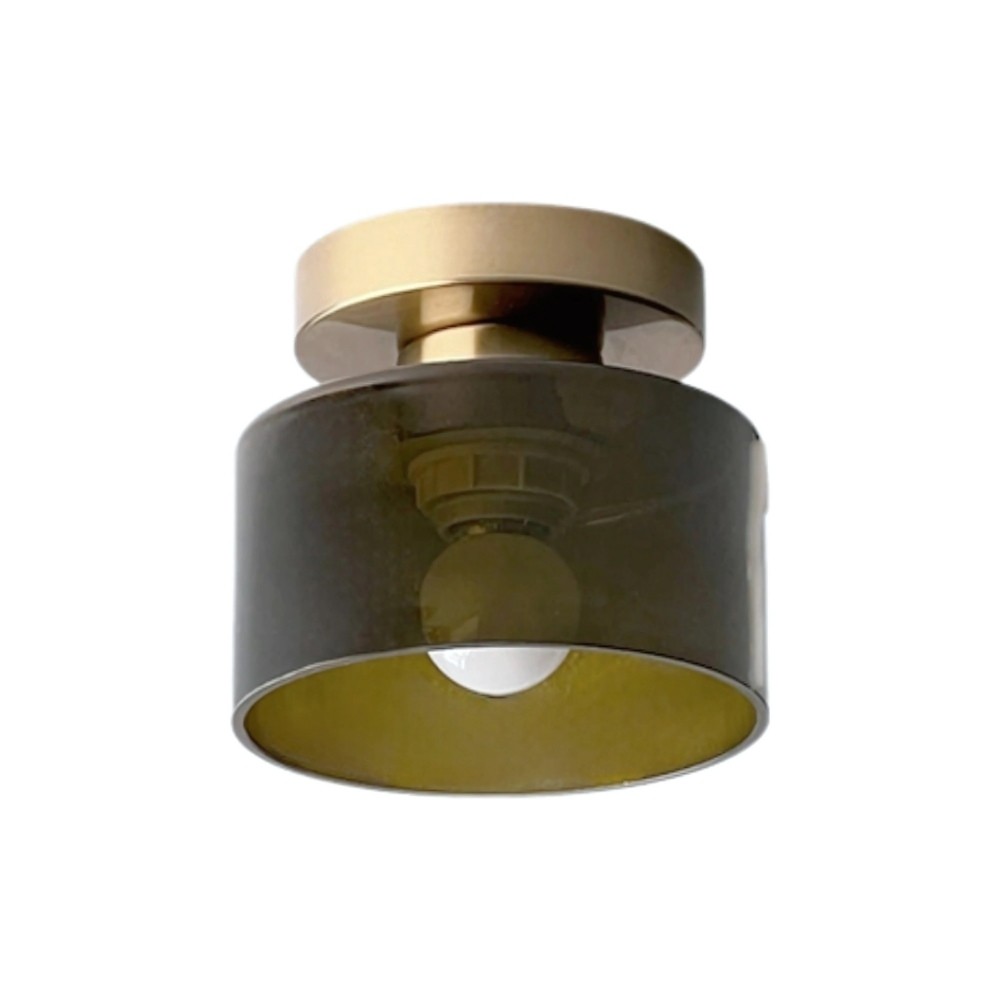 Morandi Cylinder Ceiling Light - Minimalist Flush Mount for Indoor Spaces K893