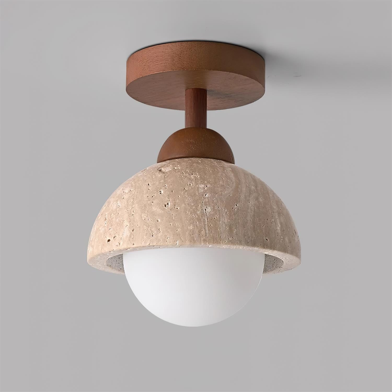 Vintage Travertine Aisle Ceiling Lamp K361
