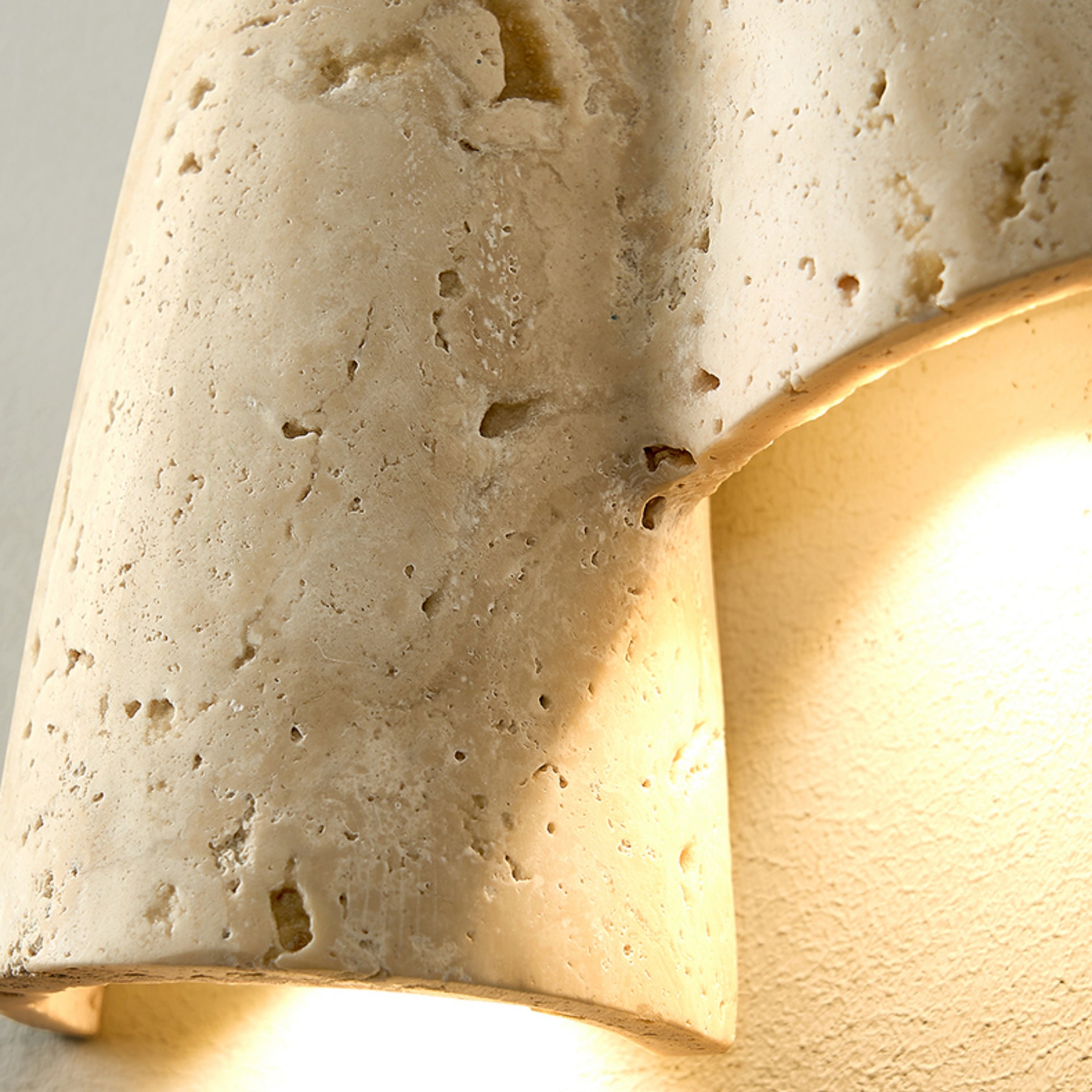 Pearlmont Travertine Wall Lamp D764