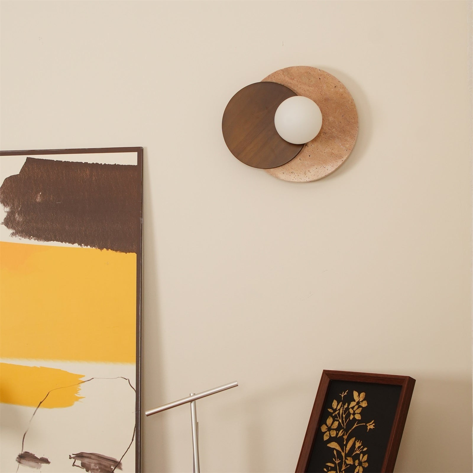 Simple Double Circle Splicing Wall Lamp K565