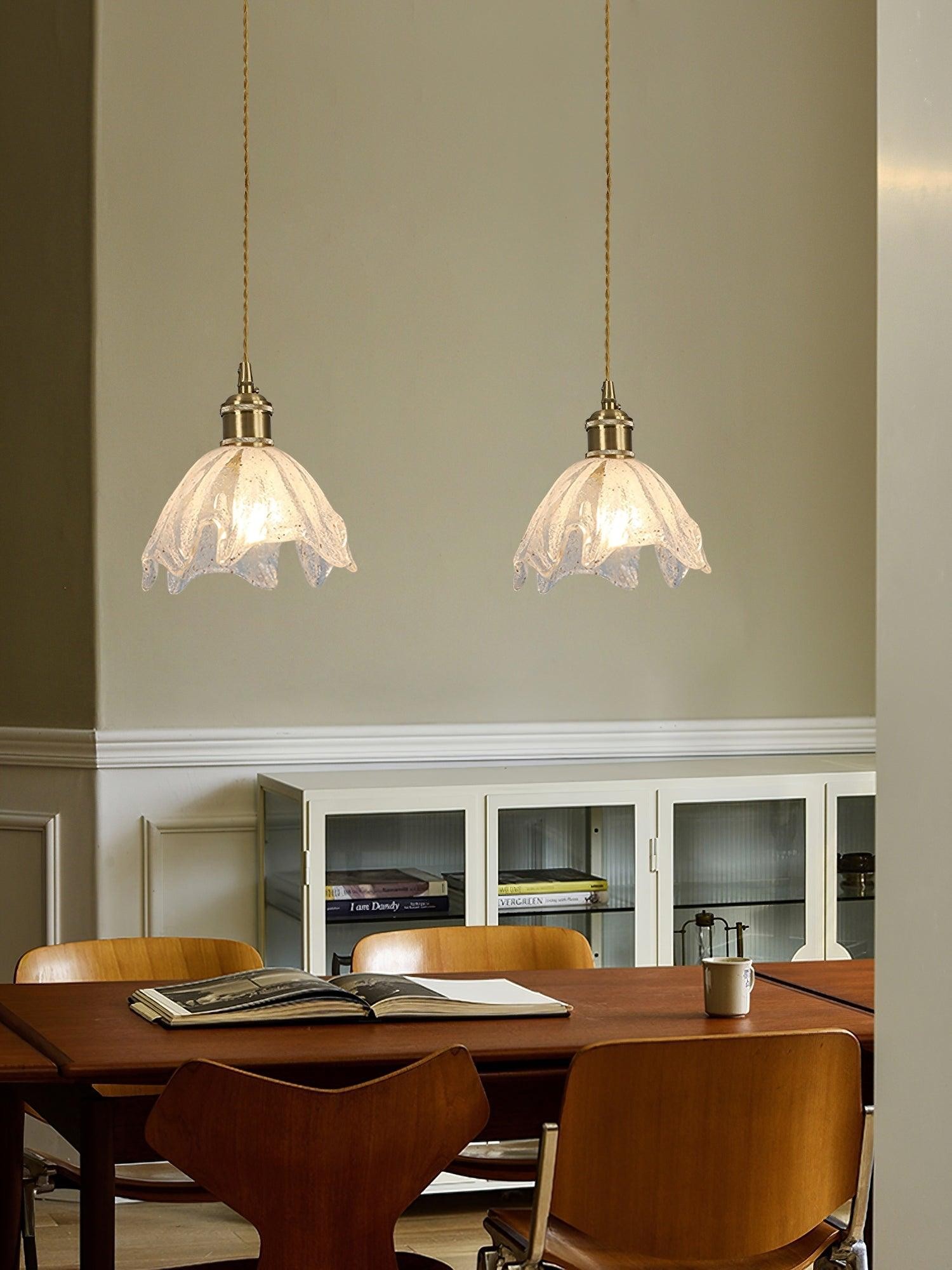 Lotus Crystal Small Pendant Light K464