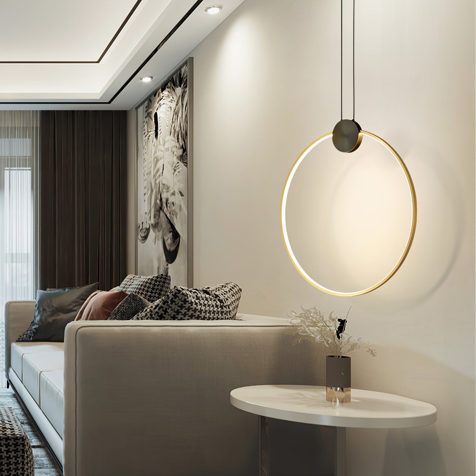 Ring Hanging Pendant Light K1077