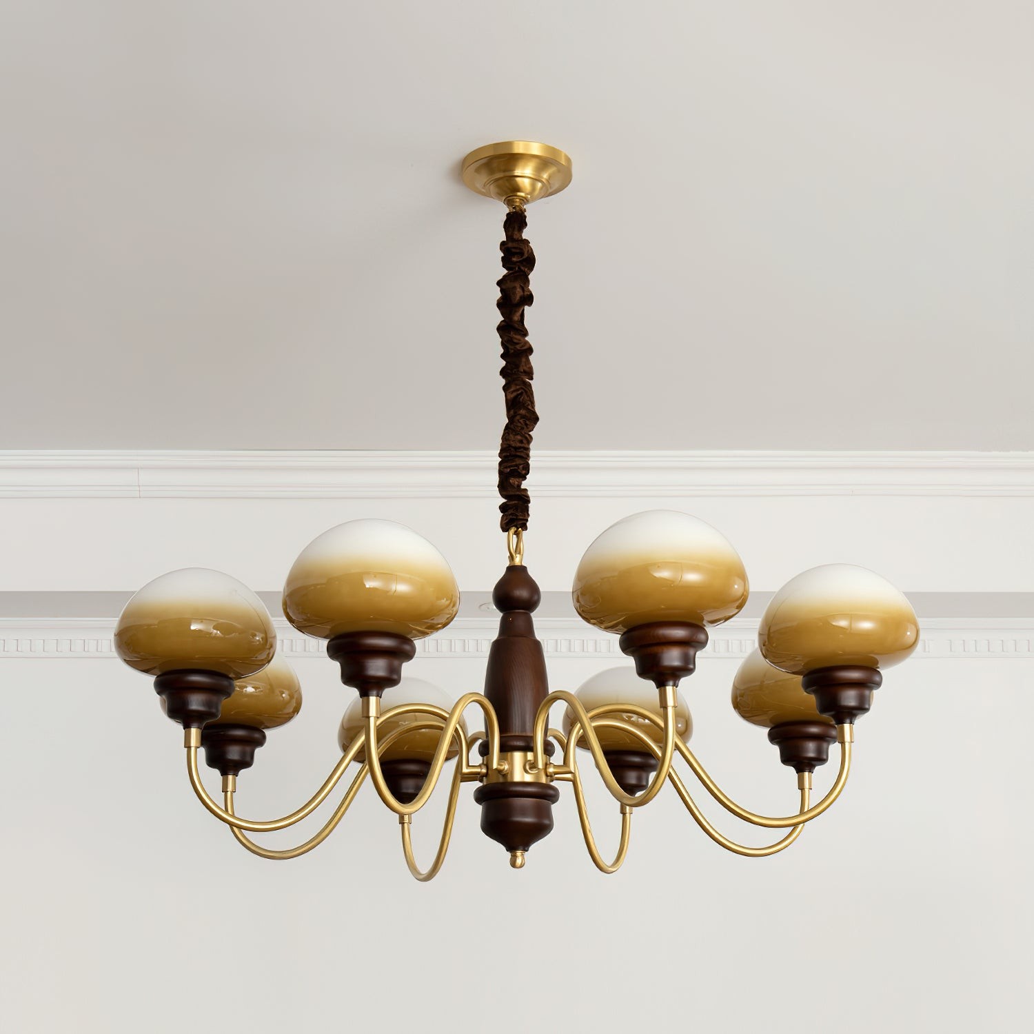 American Retro Mushroom Chandelier K543