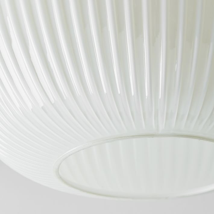 Rivrona Glass Flush Mount Ceiling Light - Modern Champagne Globe Design K1341