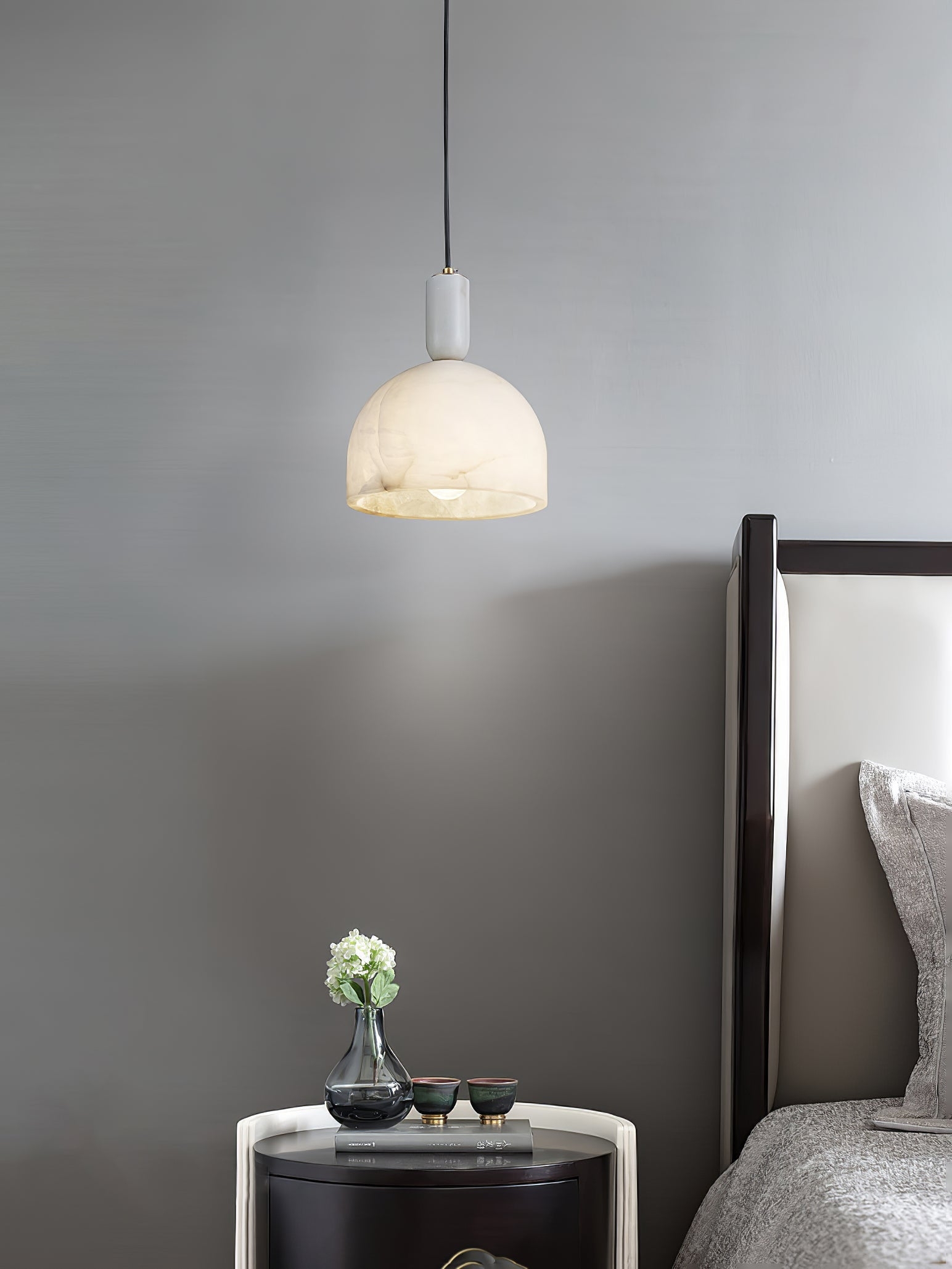 Blair Alabaster Pendant Light D355