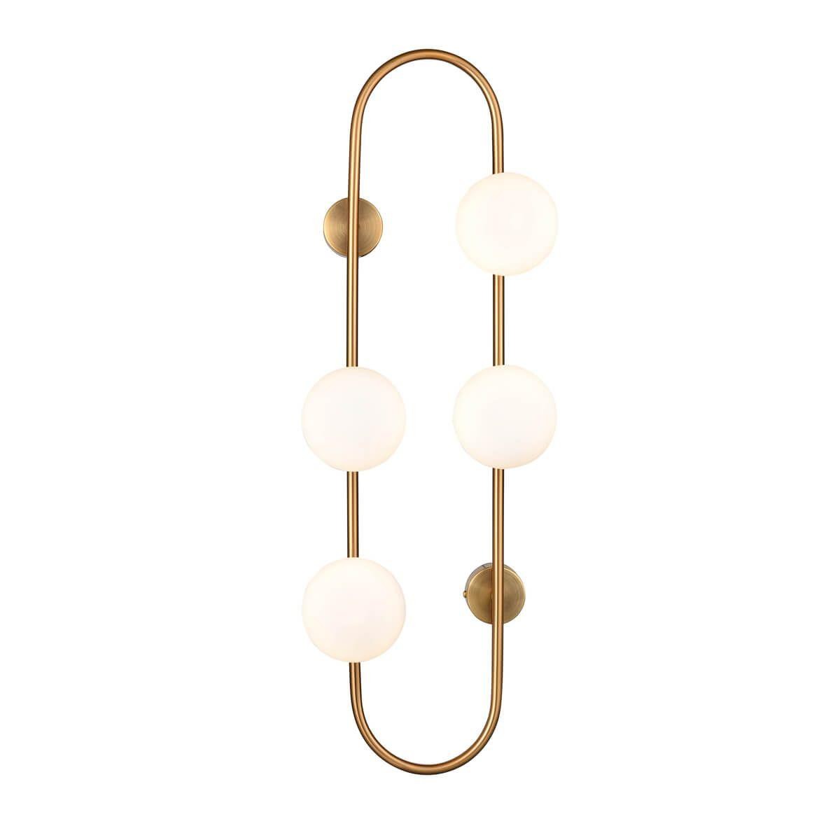 Nordic Modern Geometric Glass Globe Wall Lamp K283