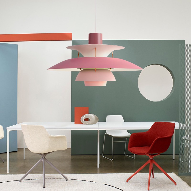 Scandinavian Multilayer Metal Pendant Light K84