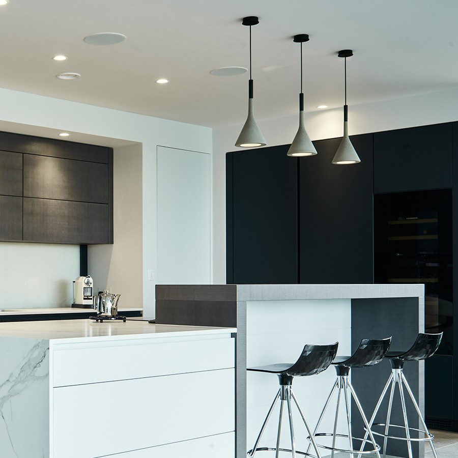 Minimalist Aplomb Pendant Light - Cement Cone Pendant Light for Kitchen Island