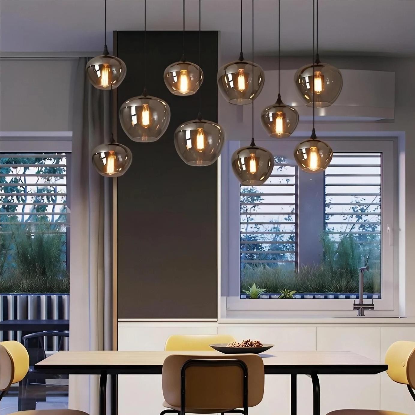 Classic Design Alton Glass Pendant Light