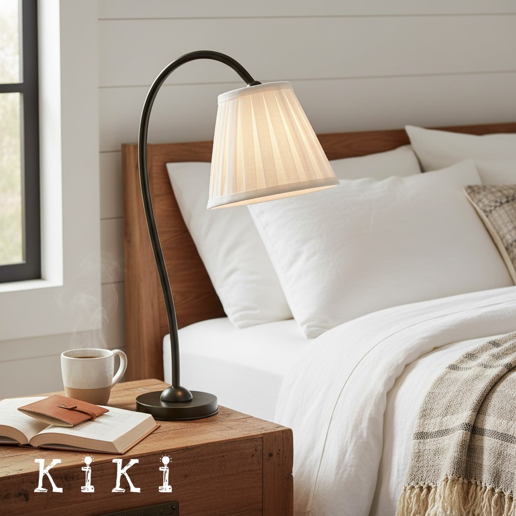 Luvora Pleated Table Lamp – Classic Design for Home & Office Spaces K1307