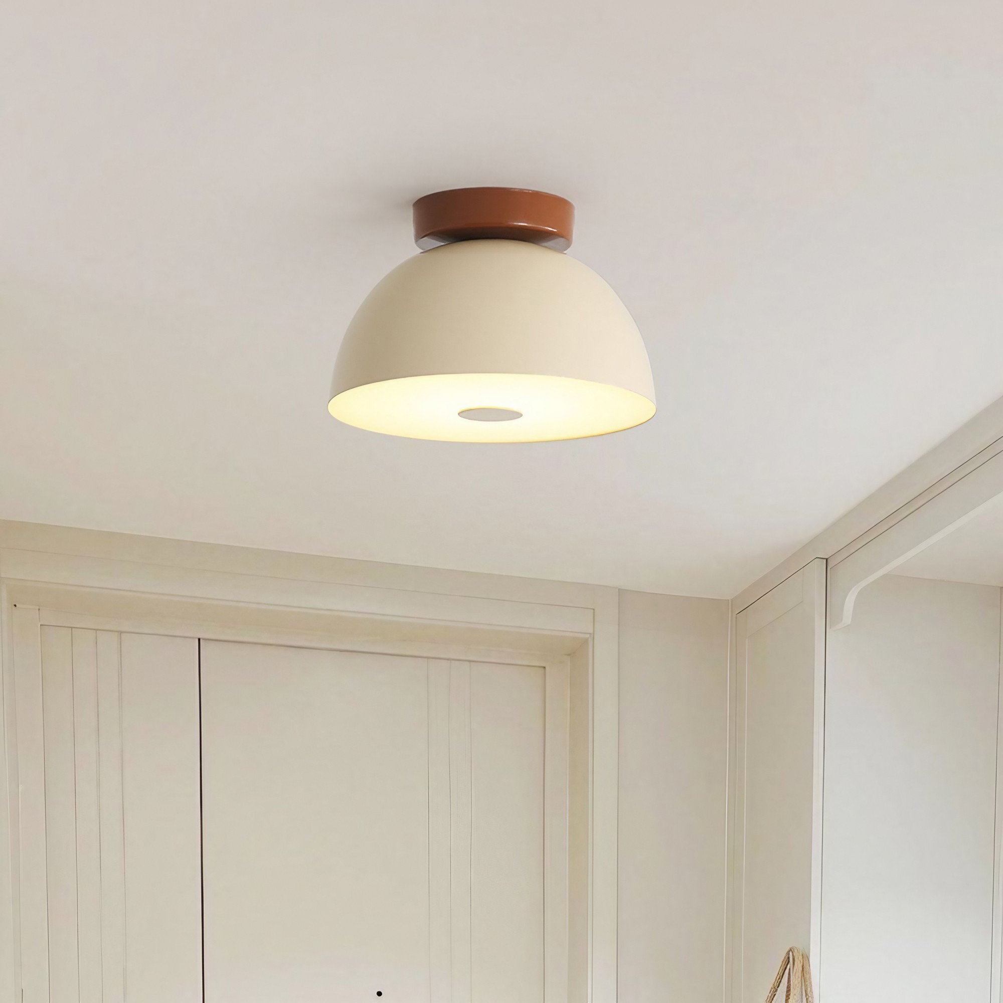 Nordic Cream Led Iron Aisle Ceiling Light K210