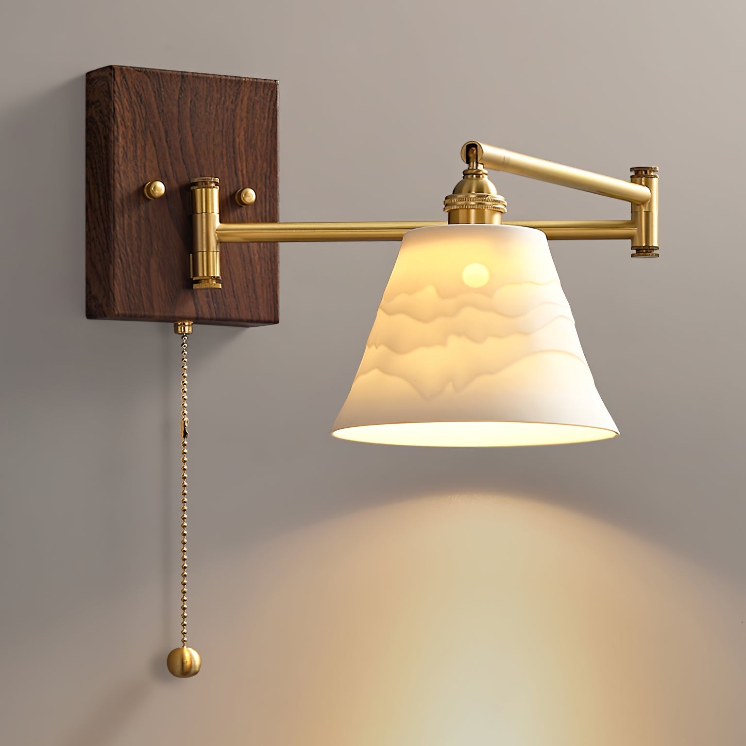 Ceramic Geometry Wall Lamp K312