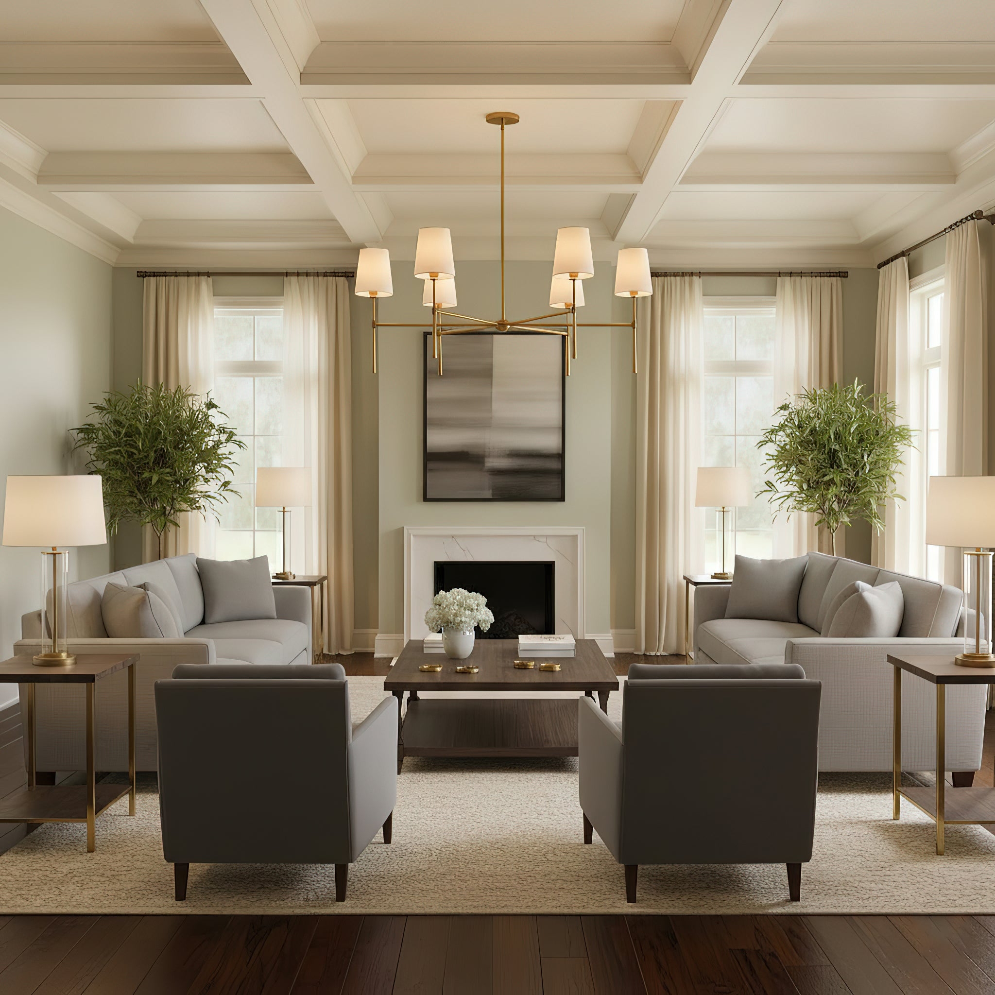 Rhodes Round Chandelier D607