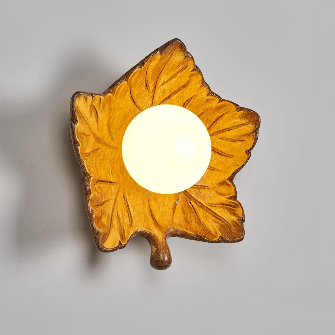 Maple Leaf Wall Light K484