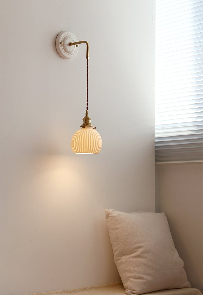 Decorative Ceramic Plate Wall Sconce K1561