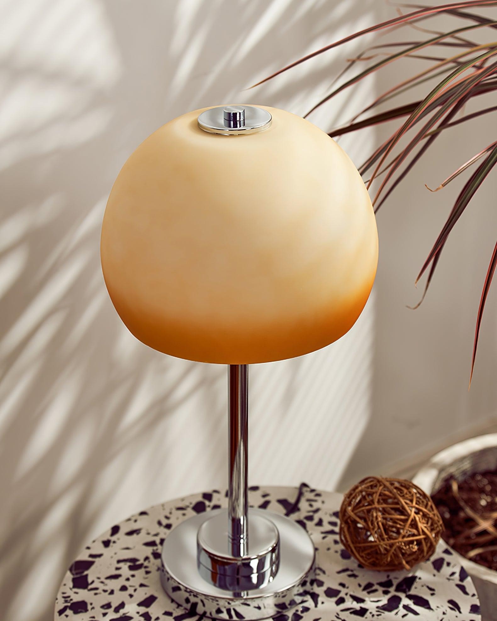 Retro Egg-shaped Dome Table Lamp K351